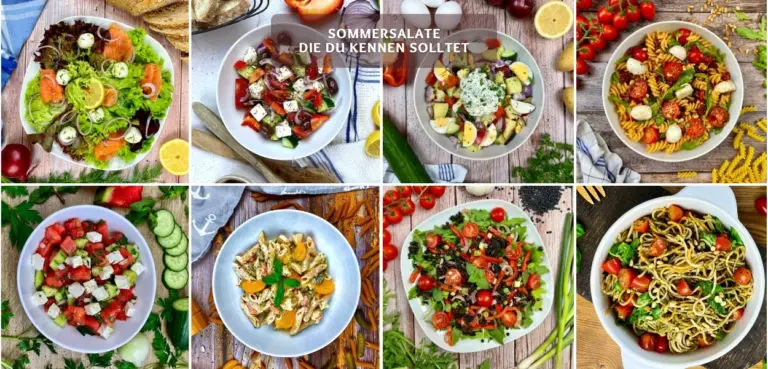 Sommersalate – 10+ Salat Rezepte für den Sommer