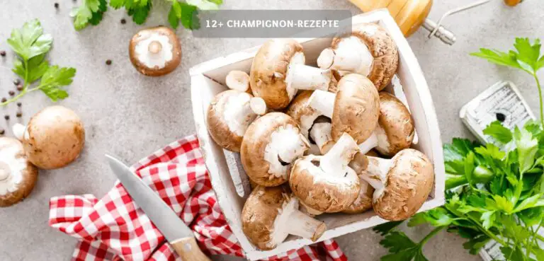 12+ Champignon Rezepte – die Champions unter den Pilzen