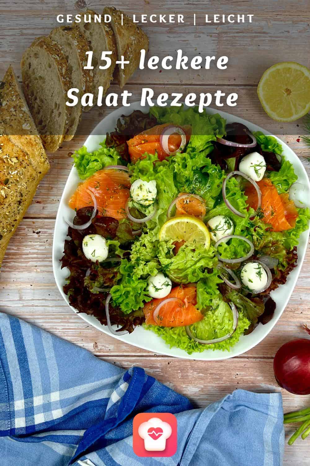 15+ Salat Rezepte - gesunde Salat-Gerichte