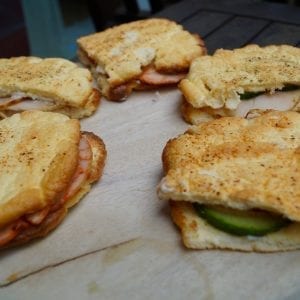Low Carb Sandwich - Meine Oopsie Sandwiches