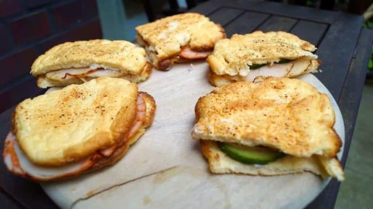 low-carb puten sandwich