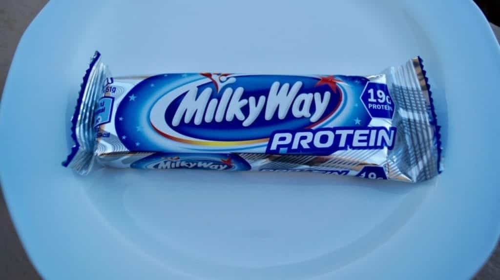 Milky Way Protein Riegel Test