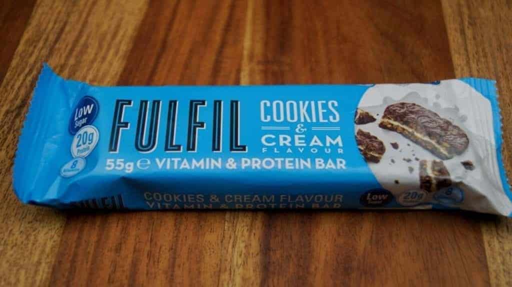 Fulfil Cookies & Cream Proteinriegel test