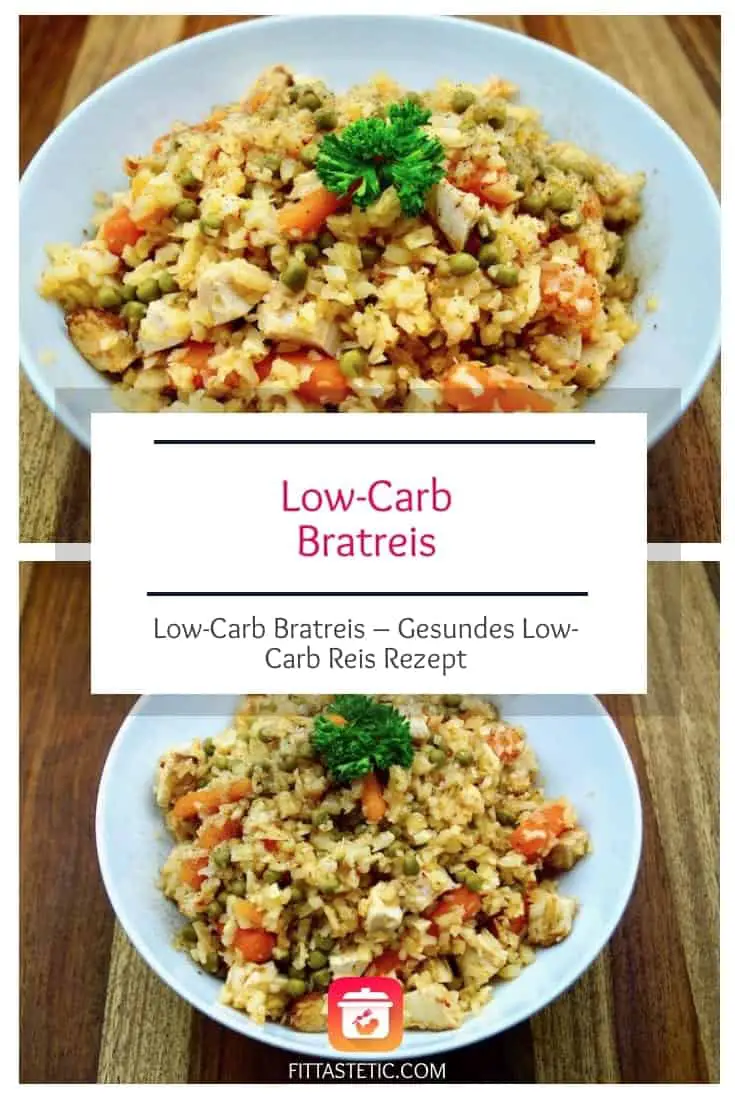 Low-Carb Bratreis - Gesundes Low-Carb Reis Rezept