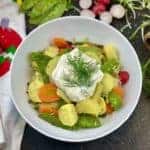 Veganer Kartoffelsalat Gesunder Veganer Kartoffelsalat