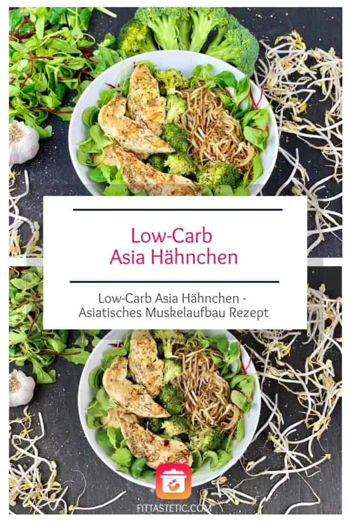 Low-Carb Asia Hähnchen - Asiatisches Muskelaufbau Rezept