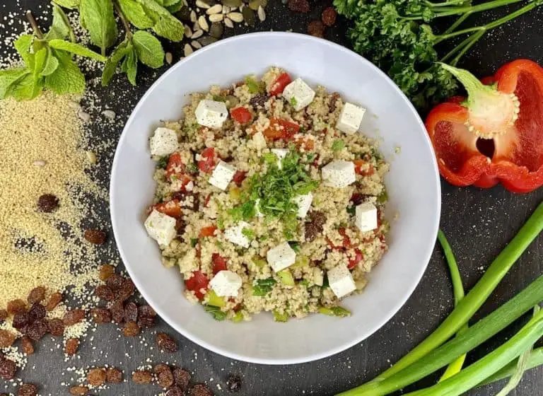 Orientalischer Couscous-Salat - Gesundes Salat Rezept