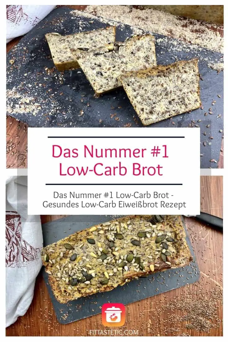 Das Nummer #1 Low-Carb Brot - Gesundes Low-Carb Eiweißbrot