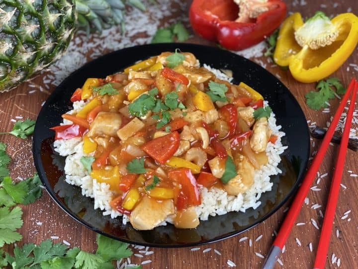 Gesunde Asia Hähnchen