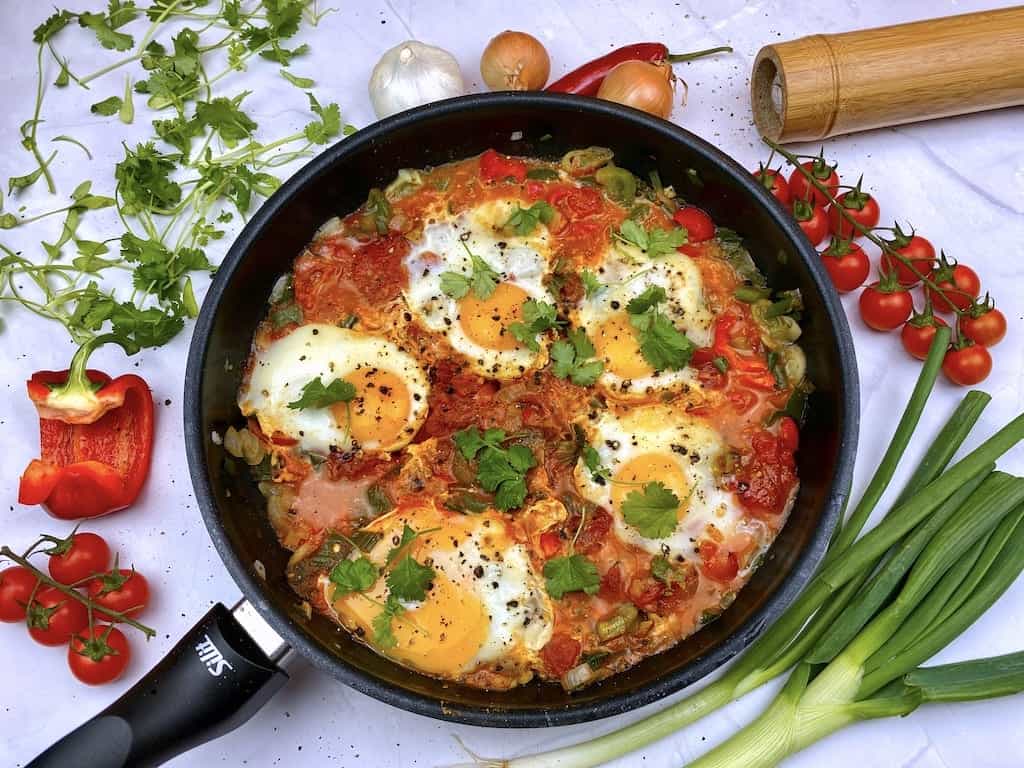 Gesundes Shakshuka Rezept Gesundes Low Carb Abendessen
