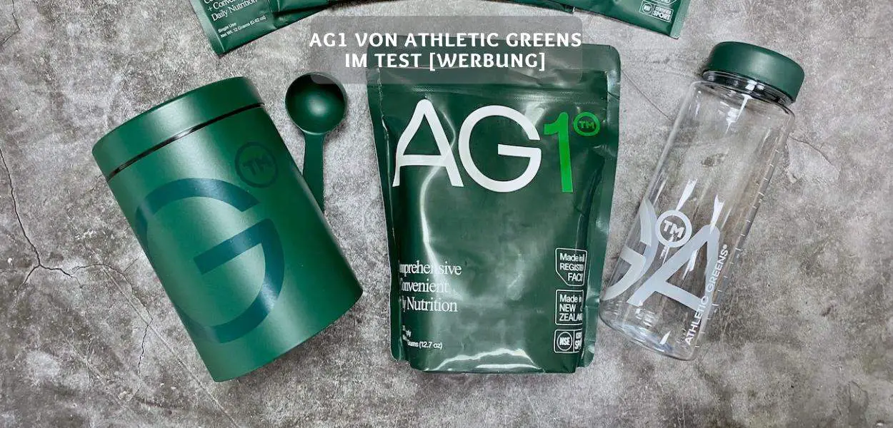 AG1 von Athletic Greens im Test – Mein Greens Pulver Test [WERBUNG]