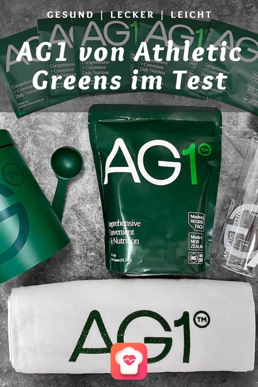AG1 von Athletic Greens im Test - Mein Greens Pulver Test [WERBUNG]