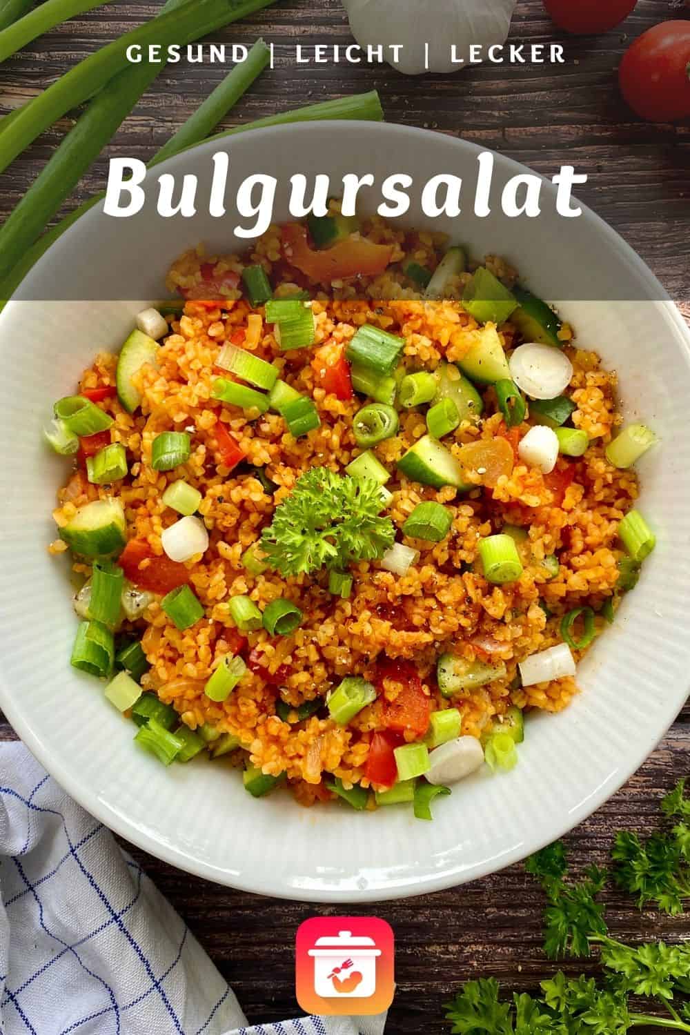 Bulgursalat - Schnelles türkisches Salat Rezept