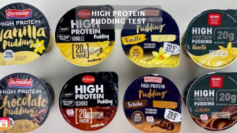 High Protein Pudding Test von Ehrmann, Lidl, Rewe und Aldi