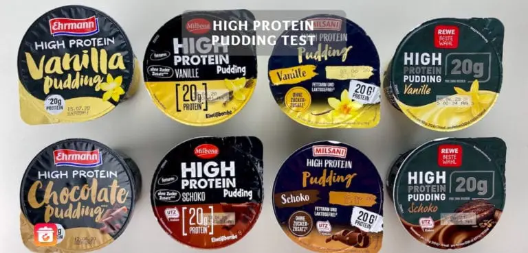 High Protein Pudding Test von Ehrmann, Lidl, Rewe und Aldi