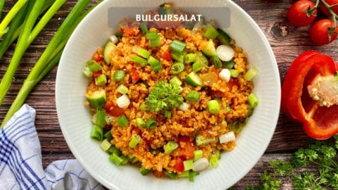 Bulgursalat - Schnelles türkisches Salat Rezept