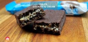Fulfil Cookies & Cream Proteinriegel Test & Review
