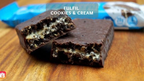 Fulfil Cookies & Cream Proteinriegel Test & Review