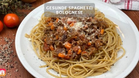 Gesunde Spaghetti Bolognese - Gesundes Spaghetti Rezept