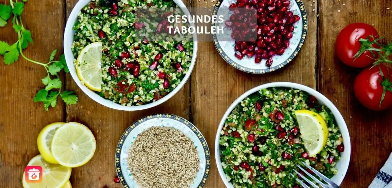 Tabouleh Salat – Gesunder Bulgursalat mit Petersilie