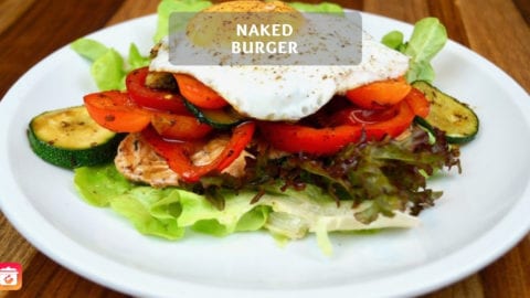 Naked Burger - Low-Carb Burger Rezept