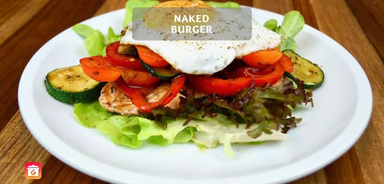 Gesunder Naked Burger - Low-Carb Burger Rezept