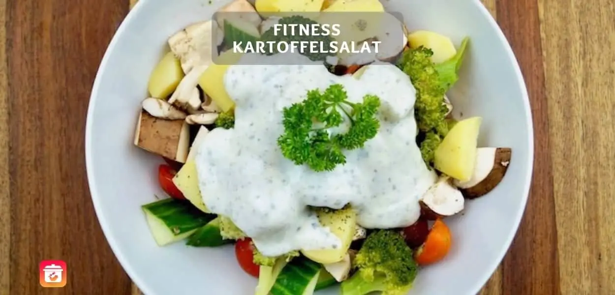 Gesunder Kartoffelsalat – Fitness Kartoffelsalat mit Gemüse