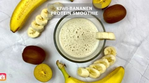 Gesunder Kiwi Banane Smoothie – Smoothie zum Abnehmen