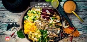 Gesundes Sommer Bowl Rrezept Gesundes Sommer-Bowl Rrezept