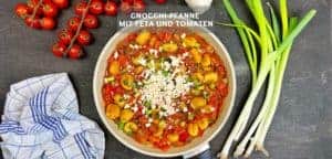 Gnocchi mit Feta und Tomaten – Gnocchi-Pfanne mit Feta