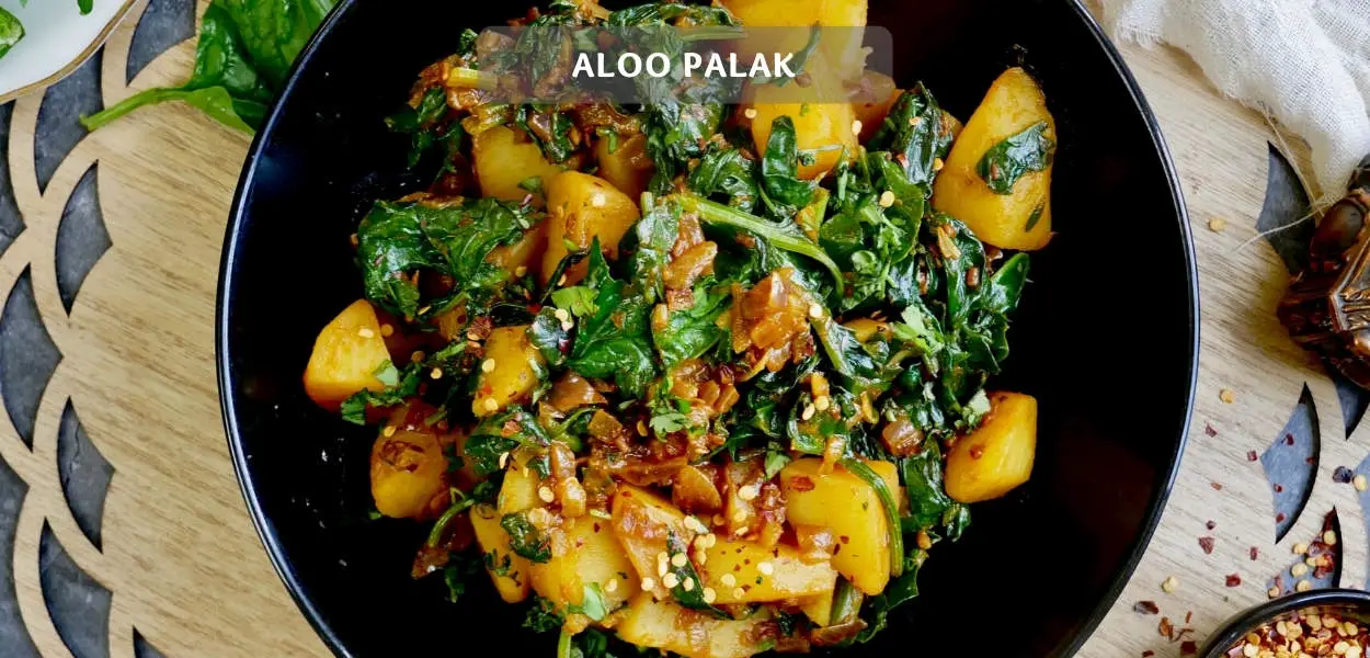 Aloo Palak – Indische Spinat Kartoffeln
