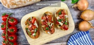 Klassiche Bruschetta-Brote