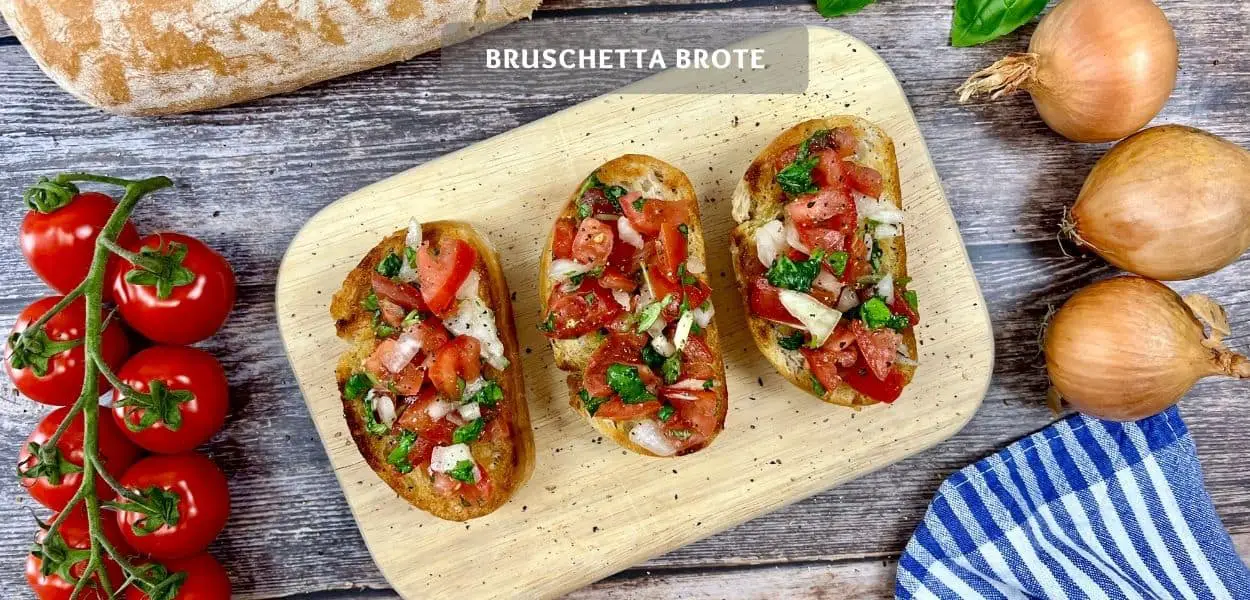Bruschetta-Brote-Klassisches-Bruschetta-Rezept