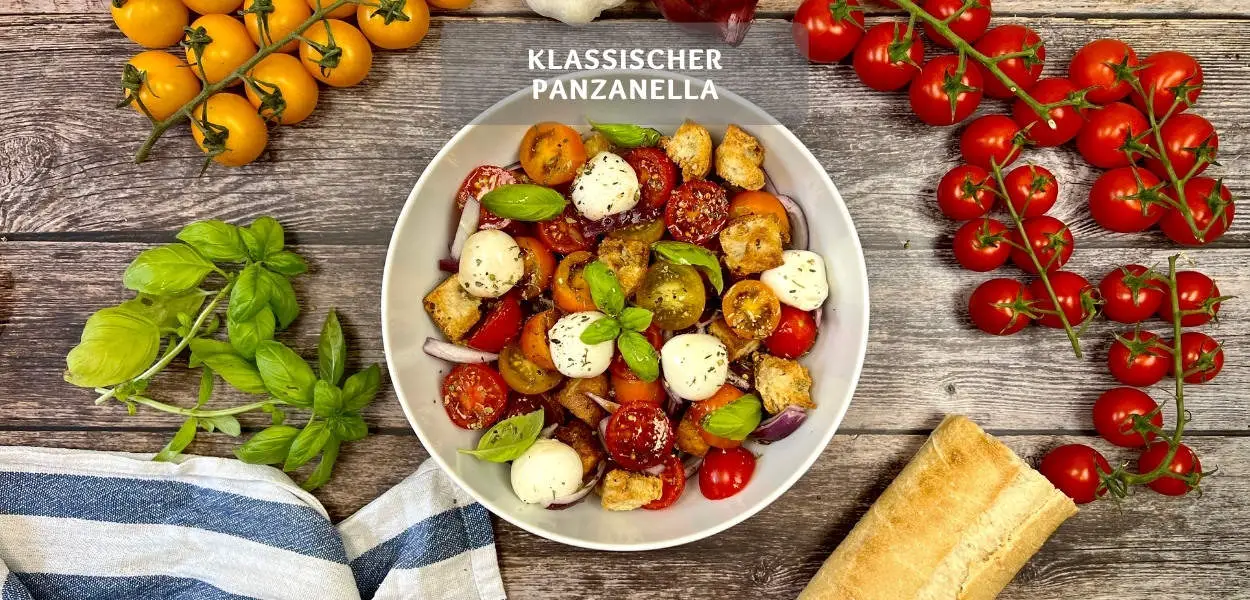 Panzanella – Italienischer Brotsalat mit Tomaten