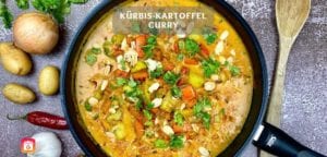 Kürbis-Kartoffel-Curry Rezept