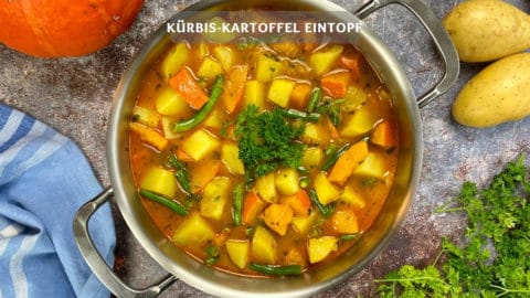Kürbis-Kartoffel-Eintopf - Gesunder Herbst-Eintopf