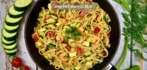 Liguine Pasta mit Garnelen und Zucchini Linguine: Pasta mit Garnelen und Zucchini