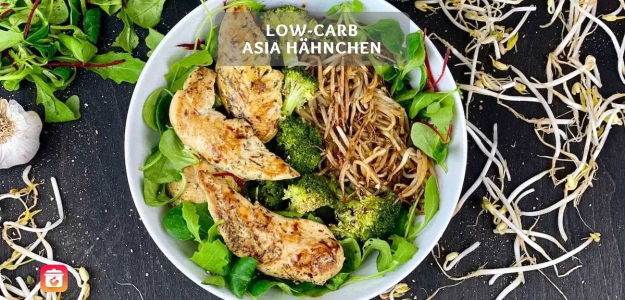 Low-Carb Asia Hähnchen - Asiatisches Muskelaufbau Rezept