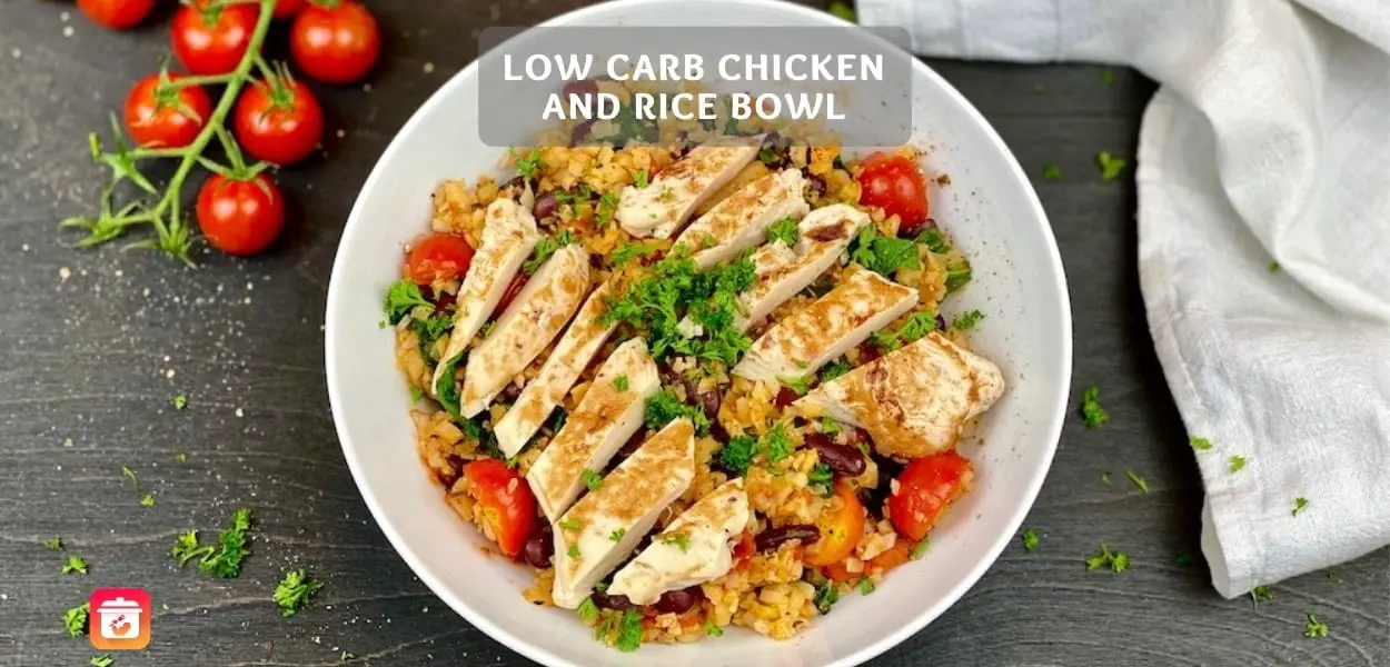 Low Carb Chicken & Rice Bowl – Low-Carb Fitness Rezept