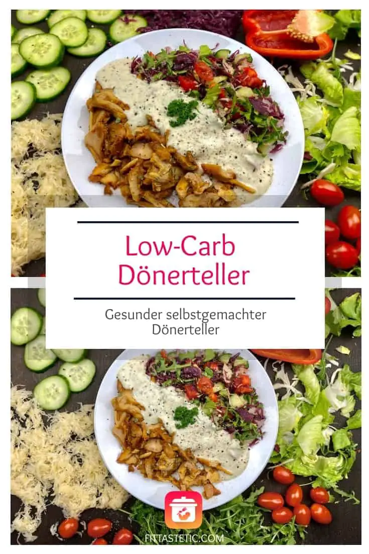 Low-Carb Dönerteller Rezept - Gesunder selbstgemachter Dönerteller