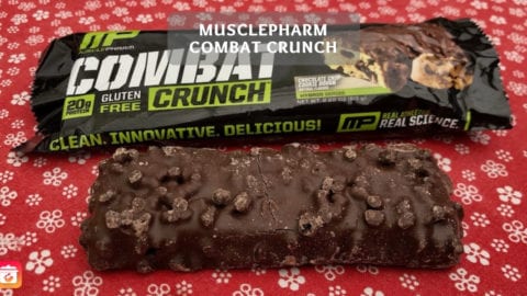 Musclepharm Combat Crunch Proteinriegel Test - Chocolate Chip Cookie Dough Geschmack