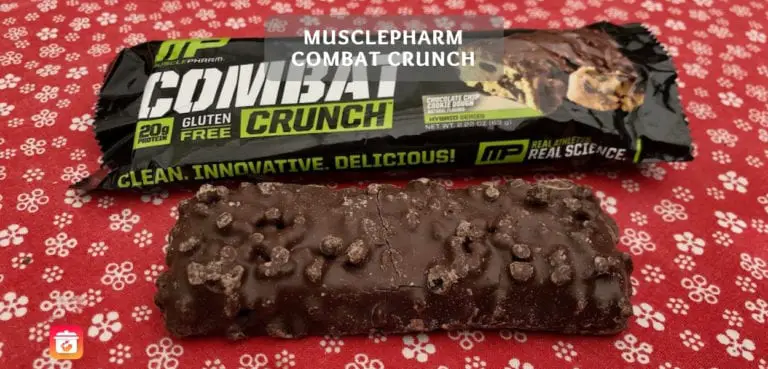 Musclepharm Combat Crunch Proteinriegel Test – Chocolate Chip Cookie Dough Geschmack