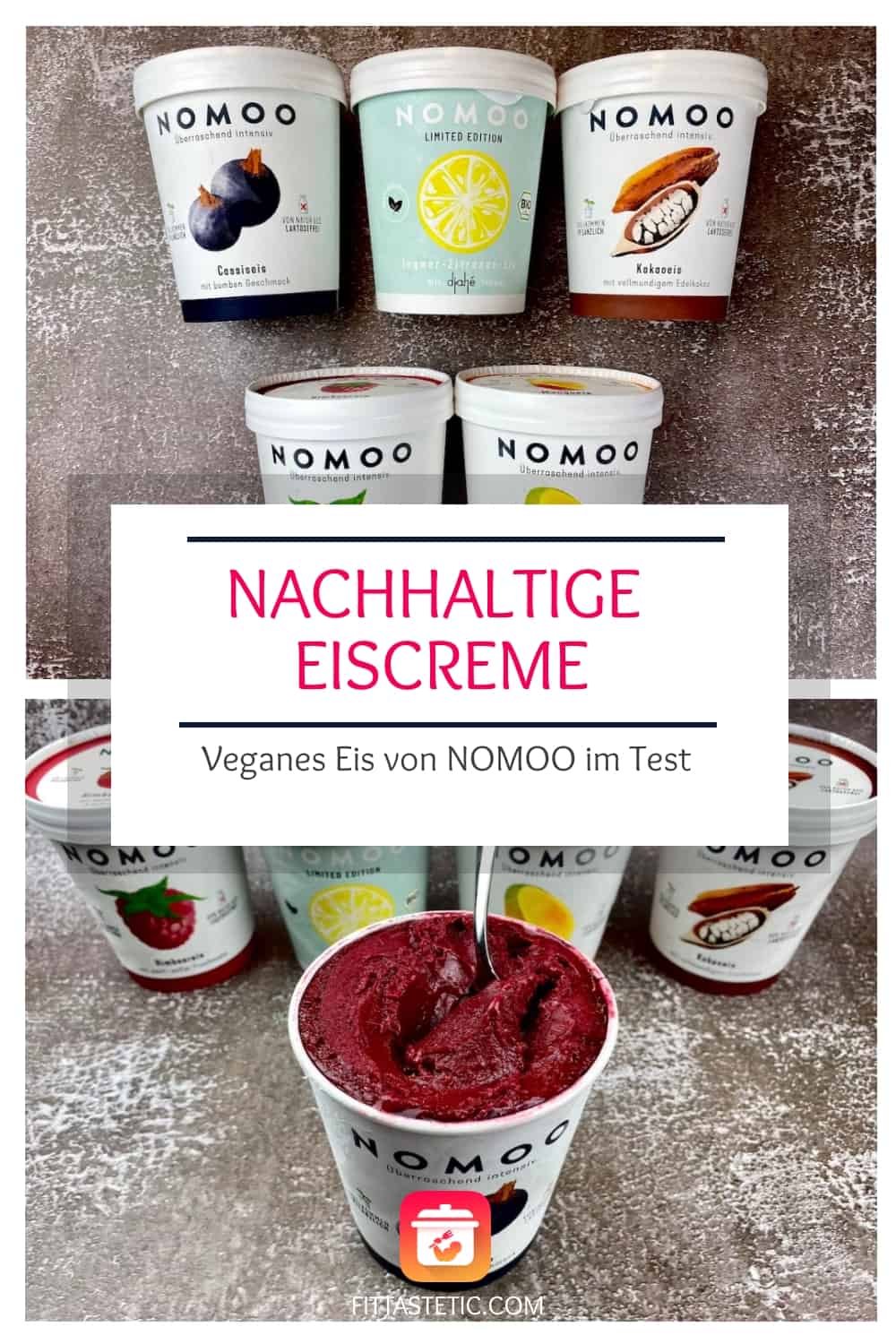 Nachhaltige Eiscreme - Veganes Eis von NOMOO im Test