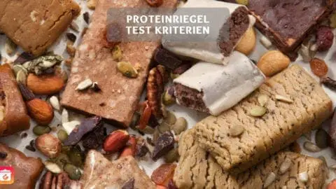 Neue Proteinriegel test Kriterien!
