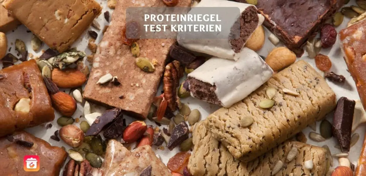 Neue Proteinriegel test Kriterien!
