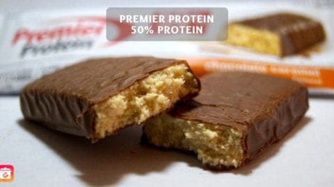 Premier Protein: 50% Protein - Premier Proteinriegel Test
