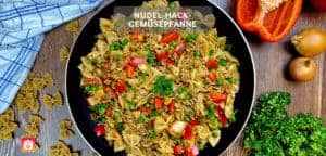 Schnelle Nudelpfanne mit Hackfleisch Schnelle Nudelpfanne mit Hackfleisch