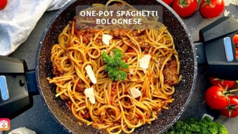 One-Pot Spaghetti Bolognese - Schnelle Spaghetti Bolognese
