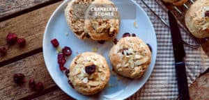 Cranberry-Scones – Einfaches Scones Rezept mit Cranberries