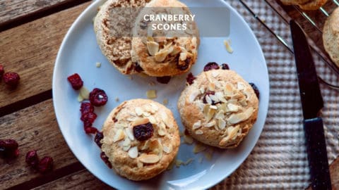 Cranberry-Scones - Einfaches Scones Rezept mit Cranberries